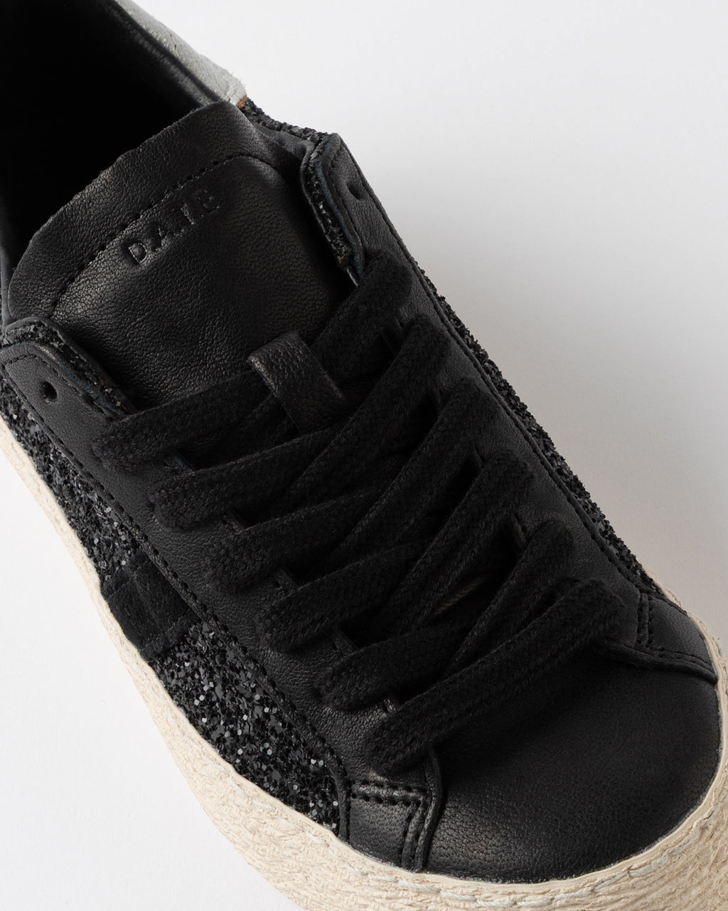 D.A.T.E. Sneaker Hill Low Glitter Black