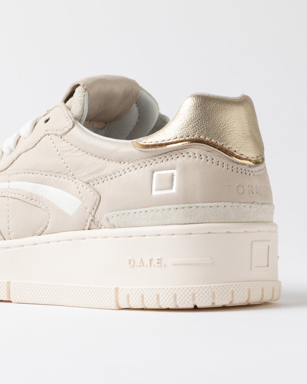 D.A.T.E. Sneaker Torneo Pure Calf/Ivory