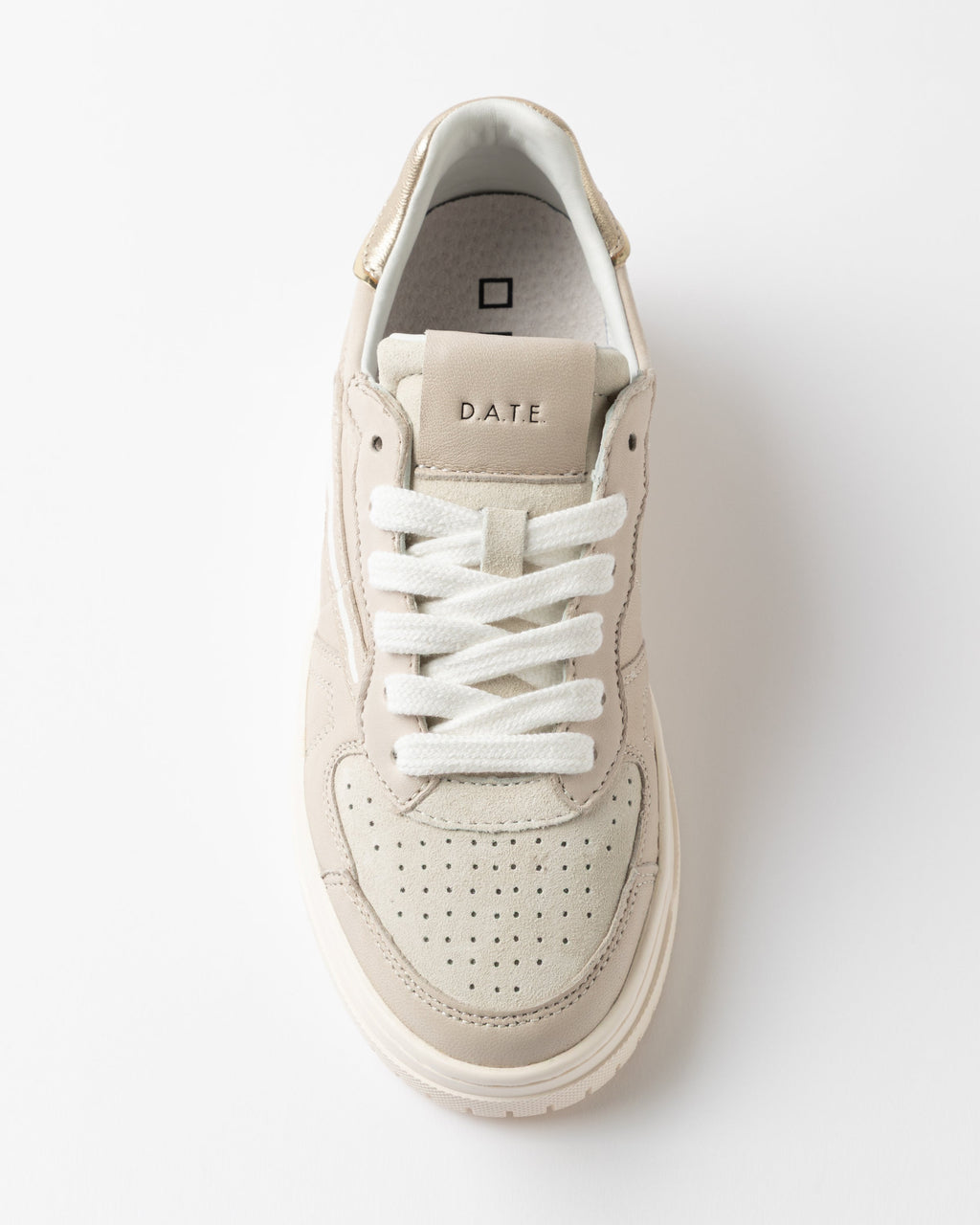 D.A.T.E. Sneaker Torneo Pure Calf/Ivory