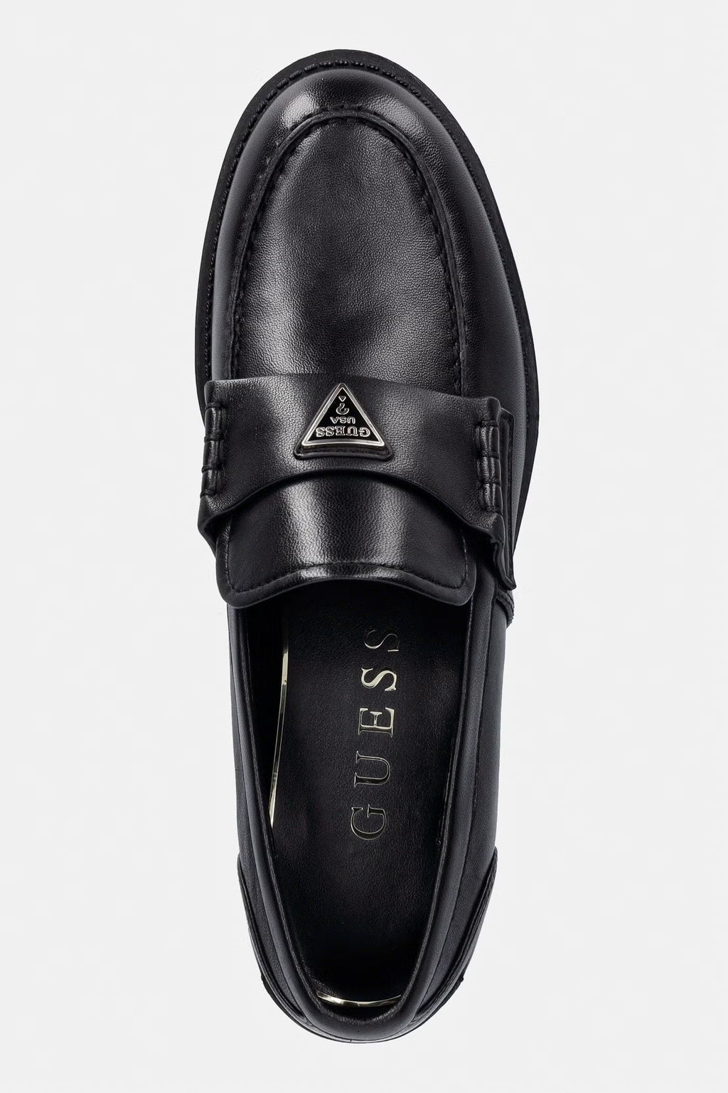 Guess - Mocassino in pelle BELISO col. Black