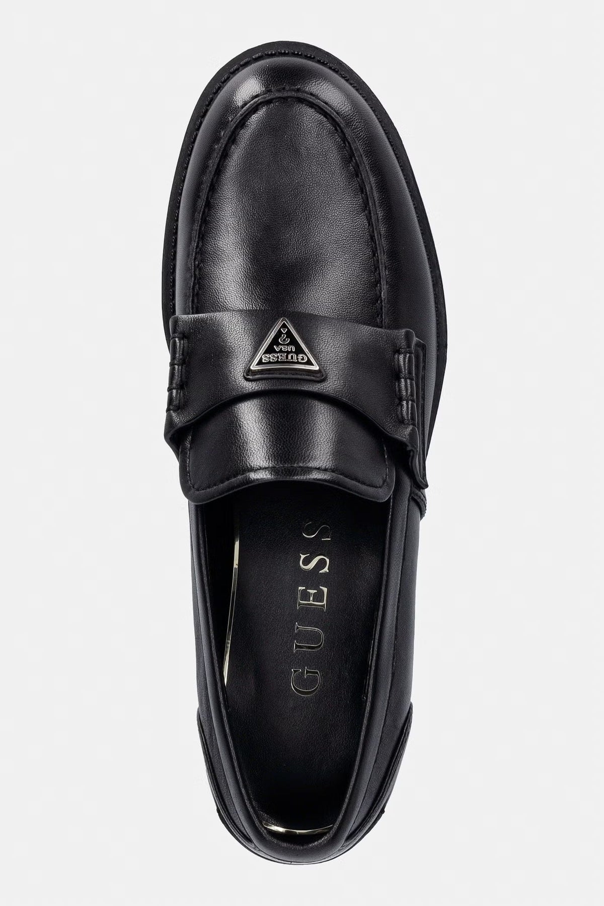 Guess - Mocassino in pelle BELISO col. Black