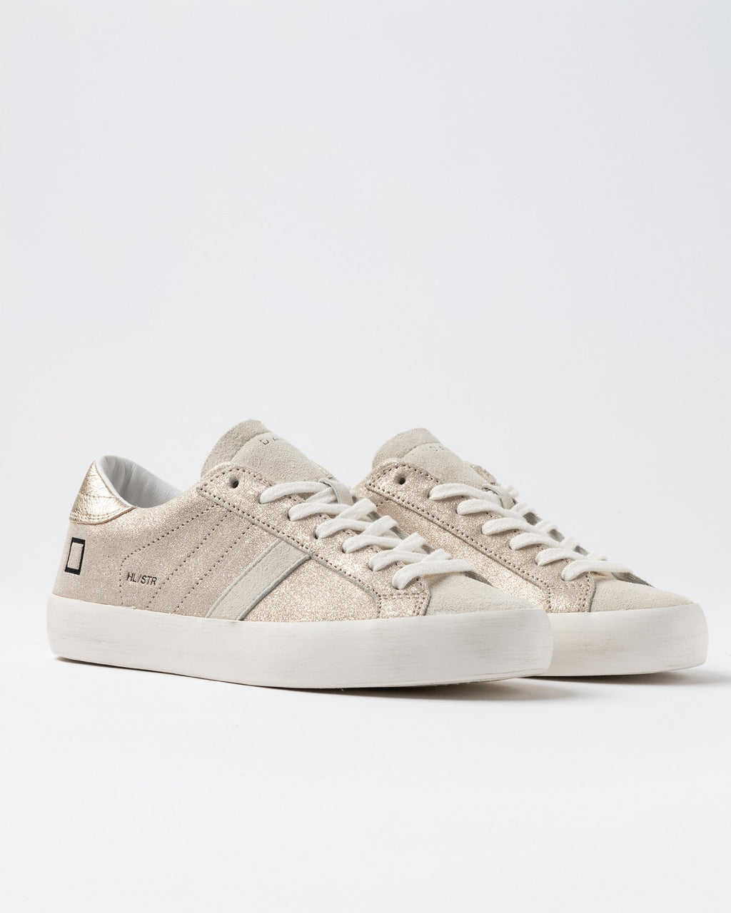 D.A.T.E. Sneaker Hill Low Stardust Platinum