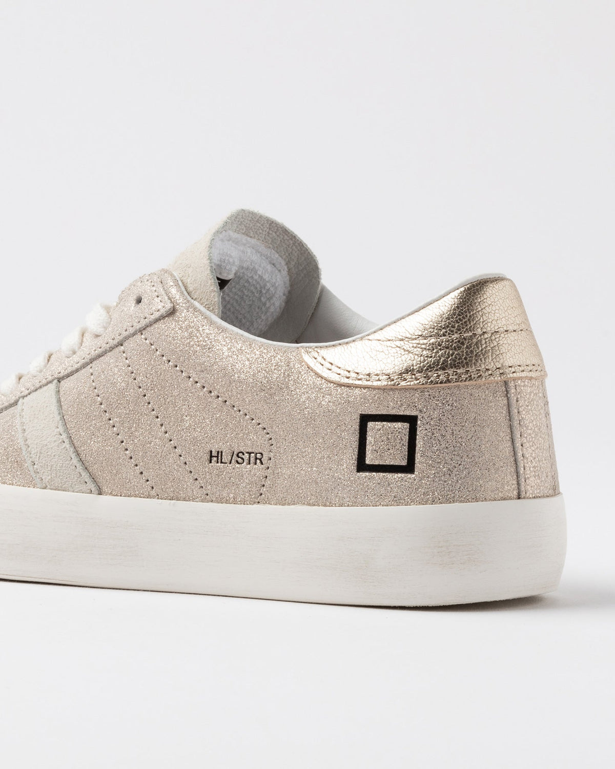 D.A.T.E. Sneaker Hill Low Stardust Platinum