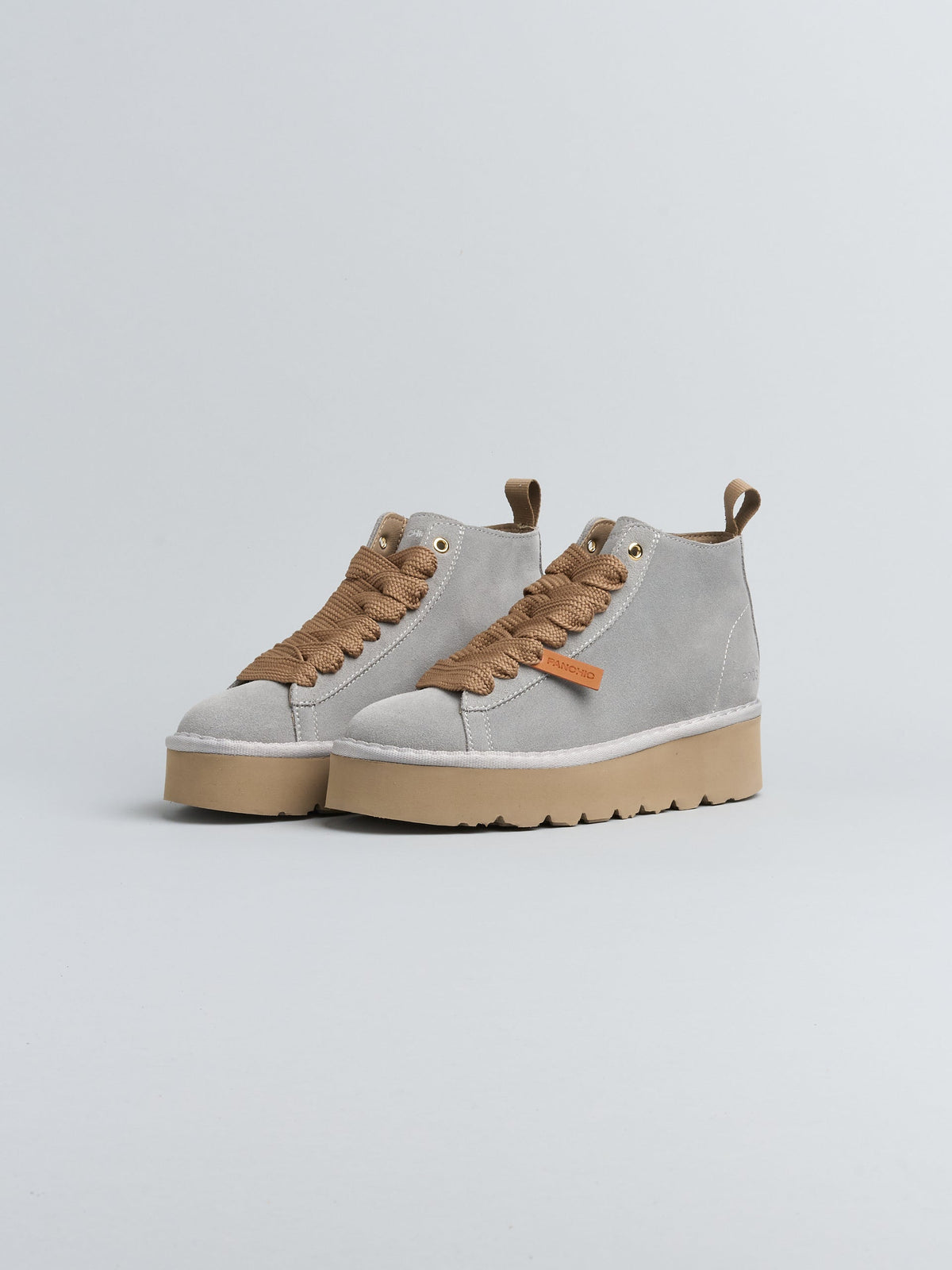 Panchic- Polacco suede P003W016 0172V003 col. Light Grey