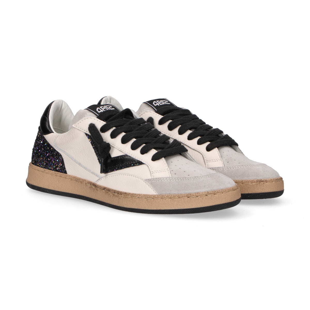 4B12 - Sneakers Playnewsky - D235 col. Black/White