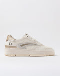 D.A.T.E. Sneaker Torneo Pure Shiny Ivory