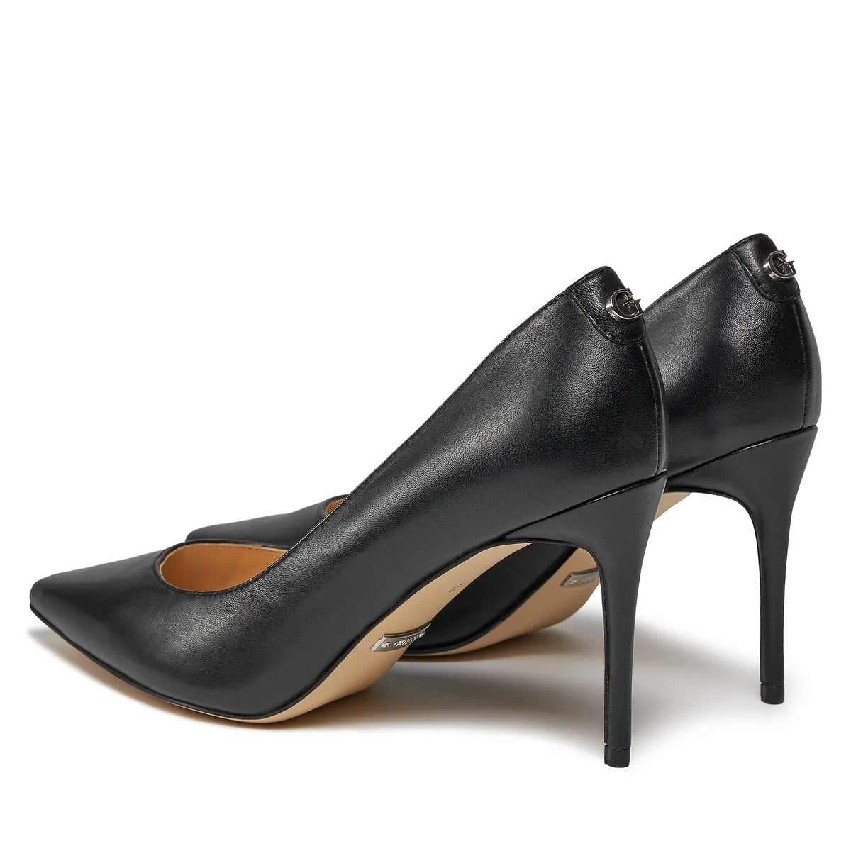Guess - decollèté in pelle - tacco 8,5 cm