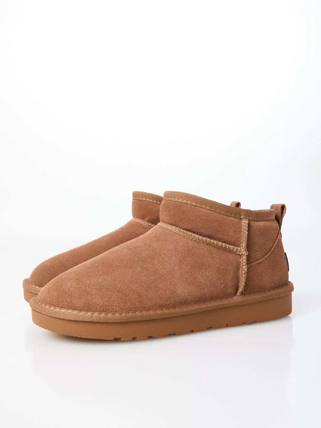 Ovyé - Stivaletto camoscio interno pelliccia col. Camel