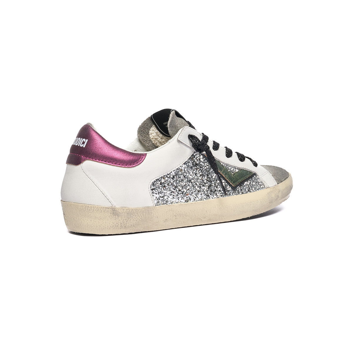 4B12 - Sneaker in pelle Suprime - D328 Silver/Purple